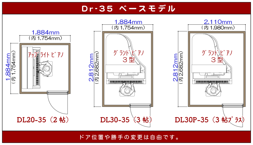 ベースモデルサイズDr-35